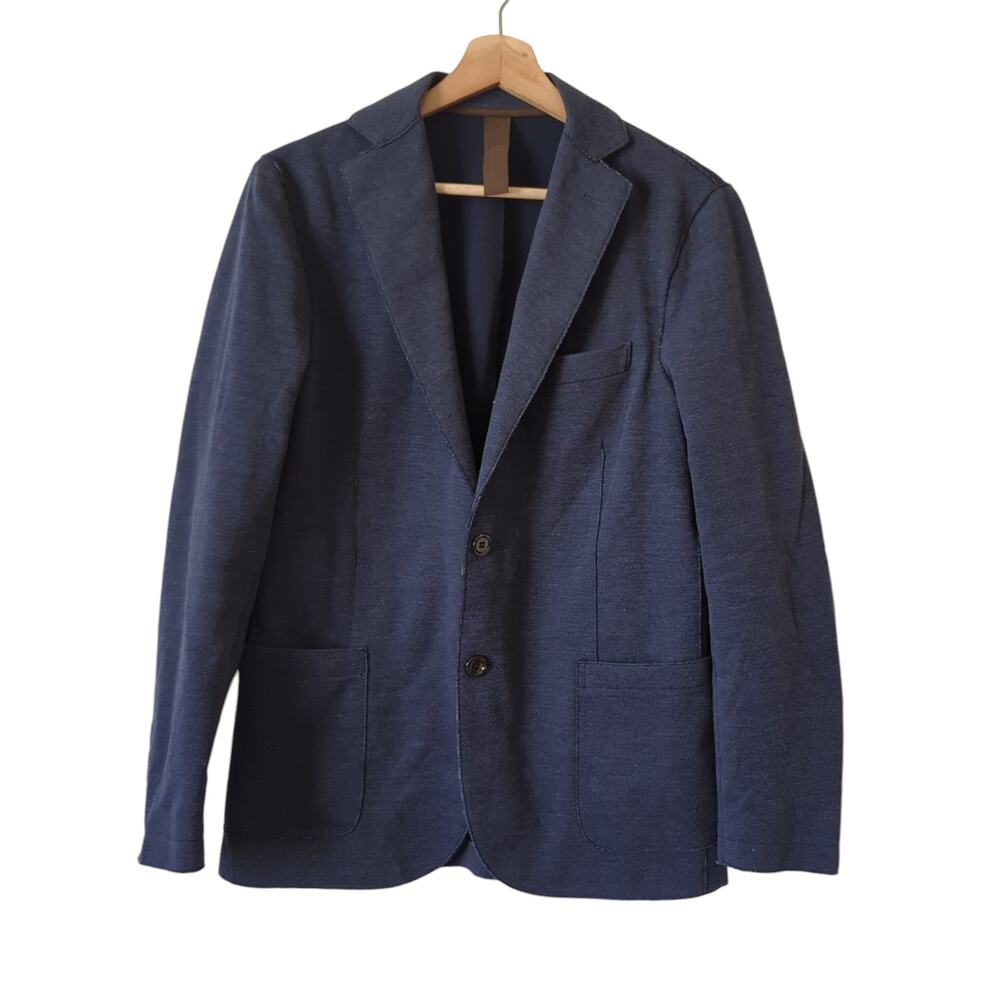 Eleventy Blazer Jacket Men's Blue‎ IT 46 US 36 Tailored Made in Italy Sport Coat